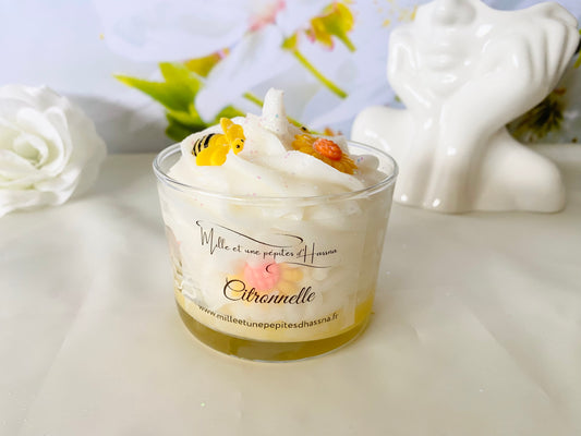 Bougie Citronnelle et Géranium