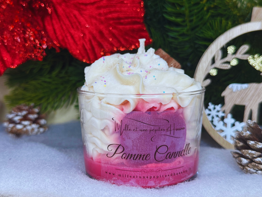 Bougie pomme cannelle