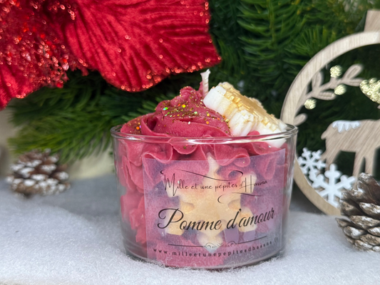 Bougie Pomme d'amour