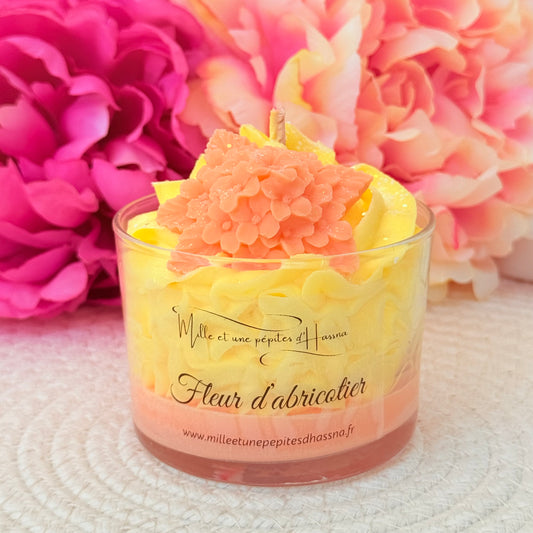 Bougie Fleur d'Abricotier