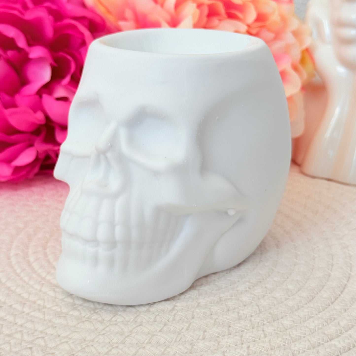 Brûleur Skull blanc