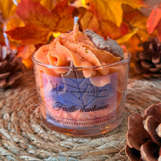 Bougie Feuille d'automne