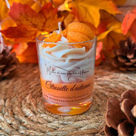 Bougie mini Citrouille