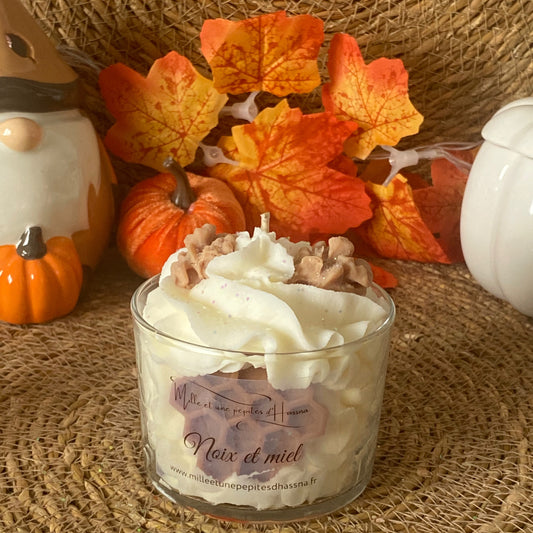 Bougie Noix et Miel