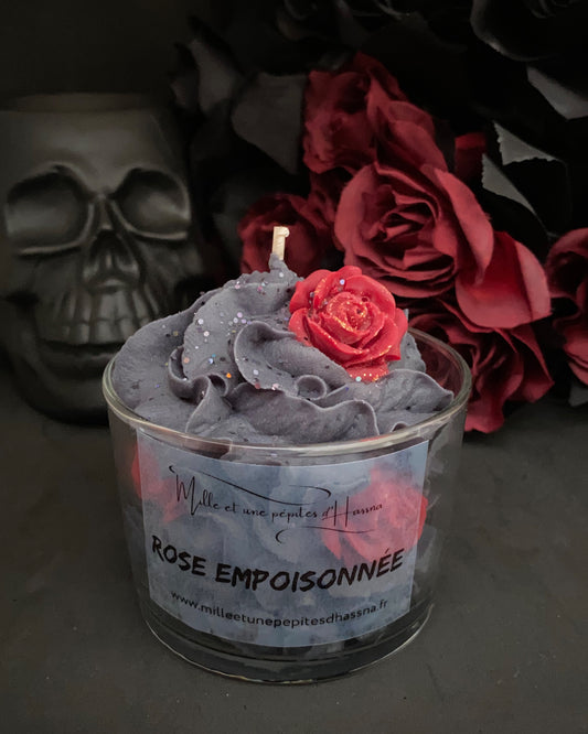 Bougie Rose empoisonnée