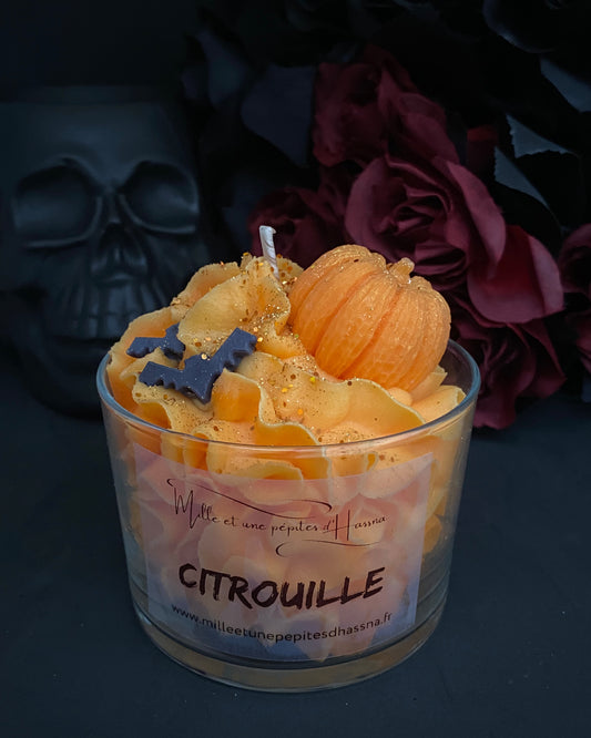 Bougie Citrouille